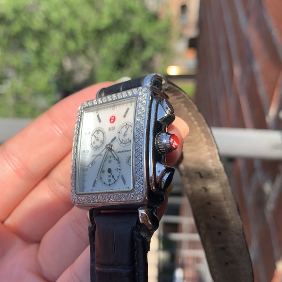 Michele Diamond Chronograph Watch - Picture 8 of 8